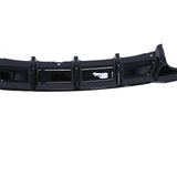 For BMW 3 Series F30 F31 M Sport 2012-2018 Gloss Black Rear Bumper Diffuser Lip