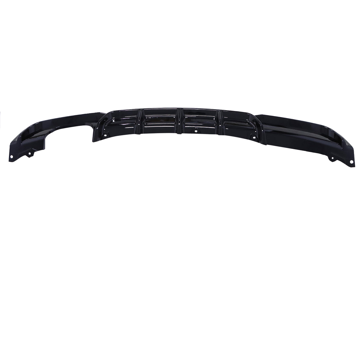 For BMW 3 Series F30 F31 M Sport 2012-2018 Gloss Black Rear Bumper Diffuser Lip
