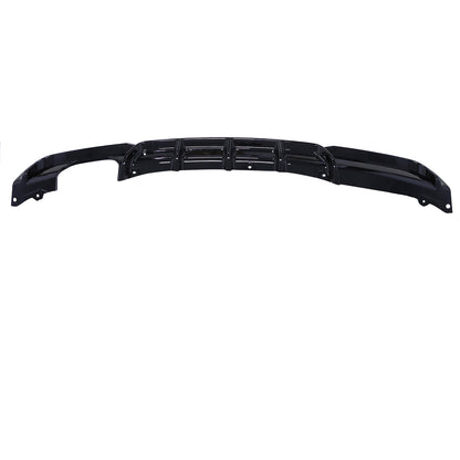 For BMW 3 Series F30 F31 M Sport 2012-2018 Gloss Black Rear Bumper Diffuser Lip