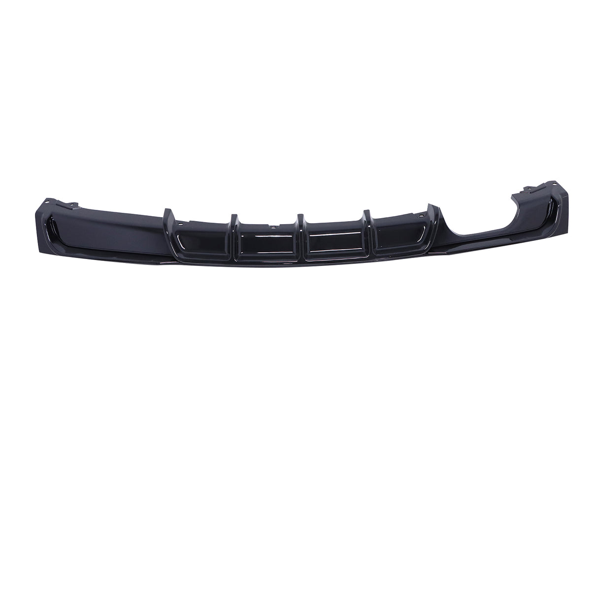 For BMW 3 Series F30 F31 M Sport 2012-2018 Gloss Black Rear Bumper Diffuser Lip