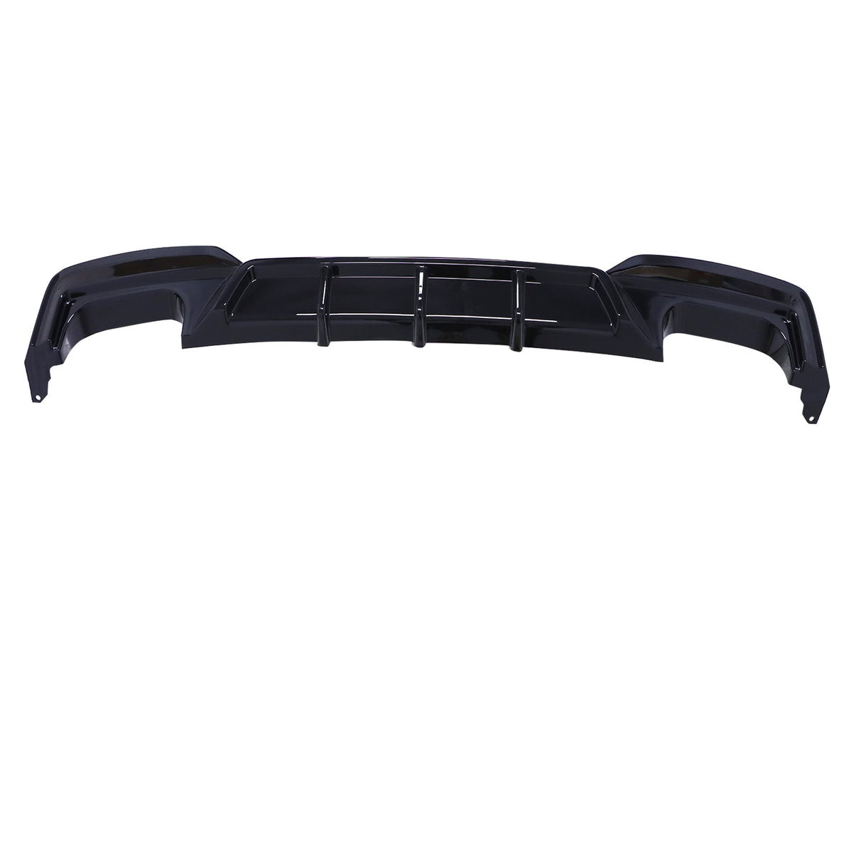 Gloss Black Rear Bumper Diffuser For 12-18 BMW F06 F12 F13 M6 640i 650i M Sport