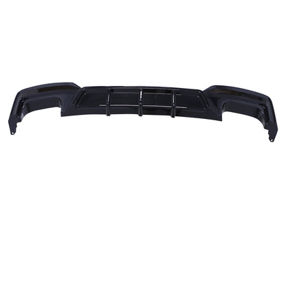 Gloss Black Rear Bumper Diffuser For 12-18 BMW F06 F12 F13 M6 640i 650i M Sport