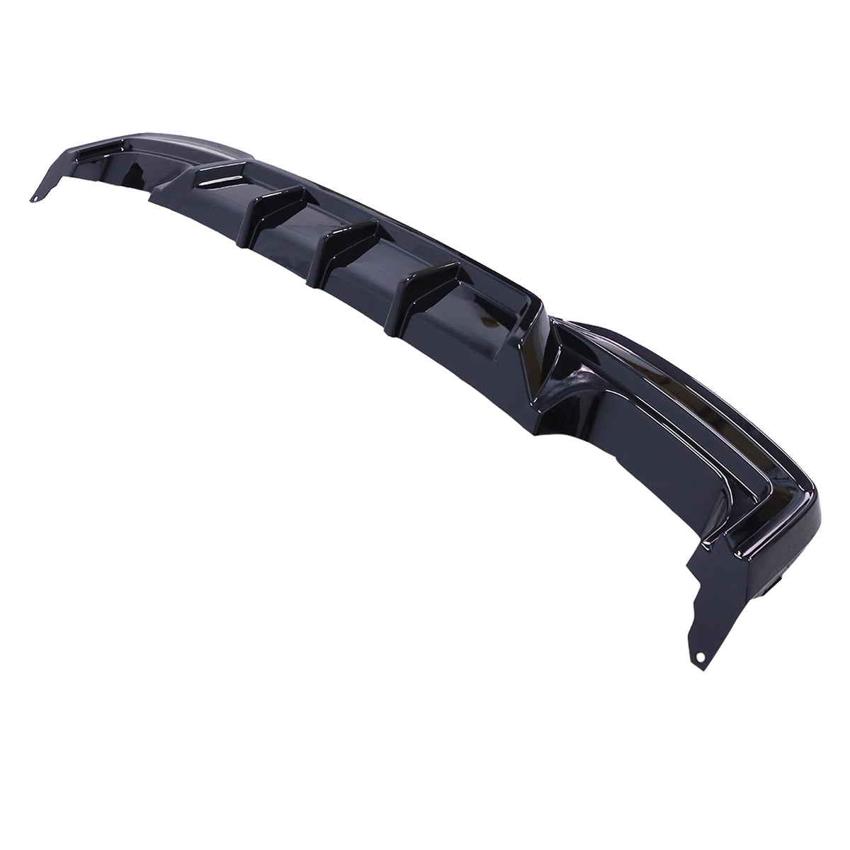Gloss Black Rear Bumper Diffuser For 12-18 BMW F06 F12 F13 M6 640i 650i M Sport