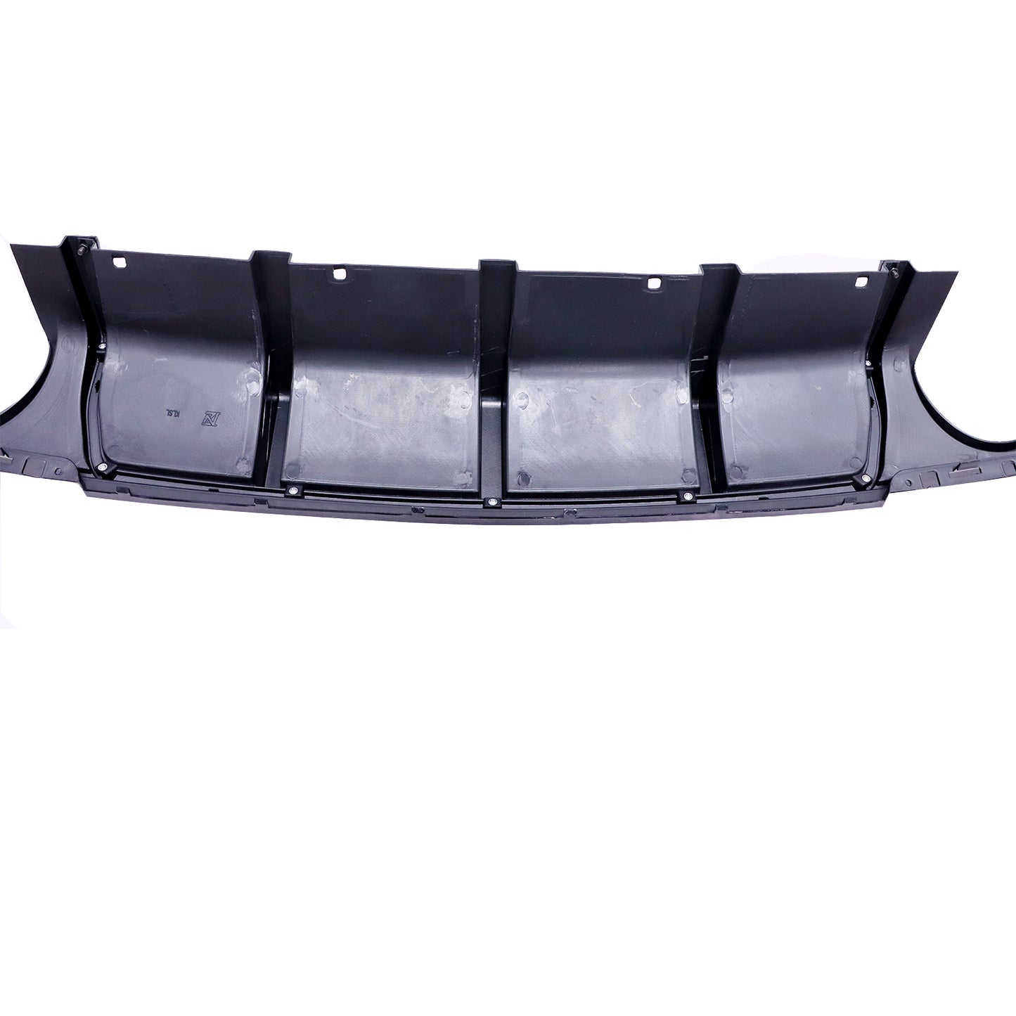 Dual Round Exhaust Rear Bumper Lip Diffuser SRT Style for 15-23 Chrysler300