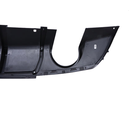 Dual Round Exhaust Rear Bumper Lip Diffuser SRT Style for 15-23 Chrysler300
