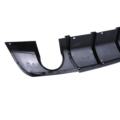 Dual Round Exhaust Rear Bumper Lip Diffuser SRT Style for 15-23 Chrysler300