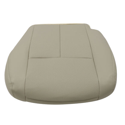 For 2014-2016 Nissan Rogue Driver Bottom Replacement Perf Leather Seat Cover Tan