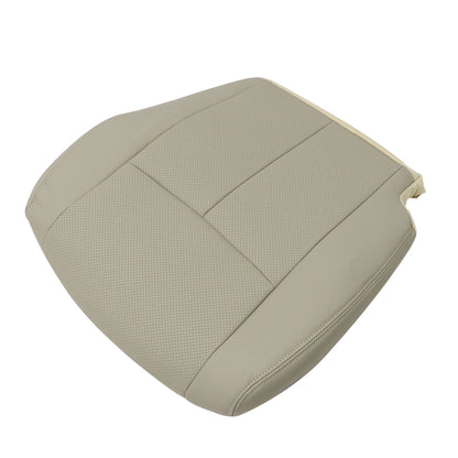 For 2014-2016 Nissan Rogue Driver Bottom Replacement Perf Leather Seat Cover Tan