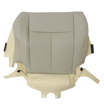 Fits 2014-2016 Nissan Rogue Front Passenger Bottom Perf Leather Seat Cover Tan