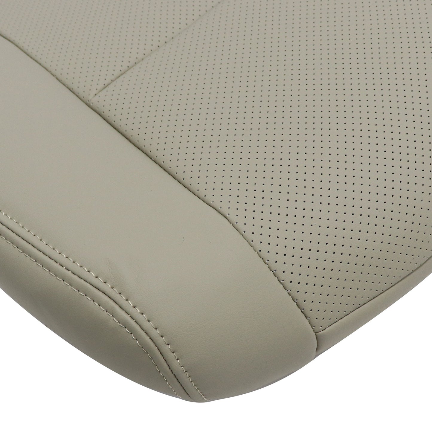 Fits 2014-2016 Nissan Rogue Front Passenger Bottom Perf Leather Seat Cover Tan