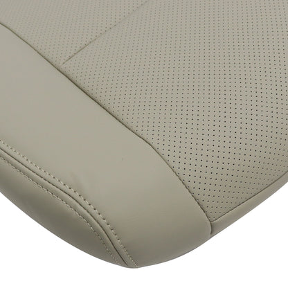Fits 2014-2016 Nissan Rogue Front Passenger Bottom Perf Leather Seat Cover Tan