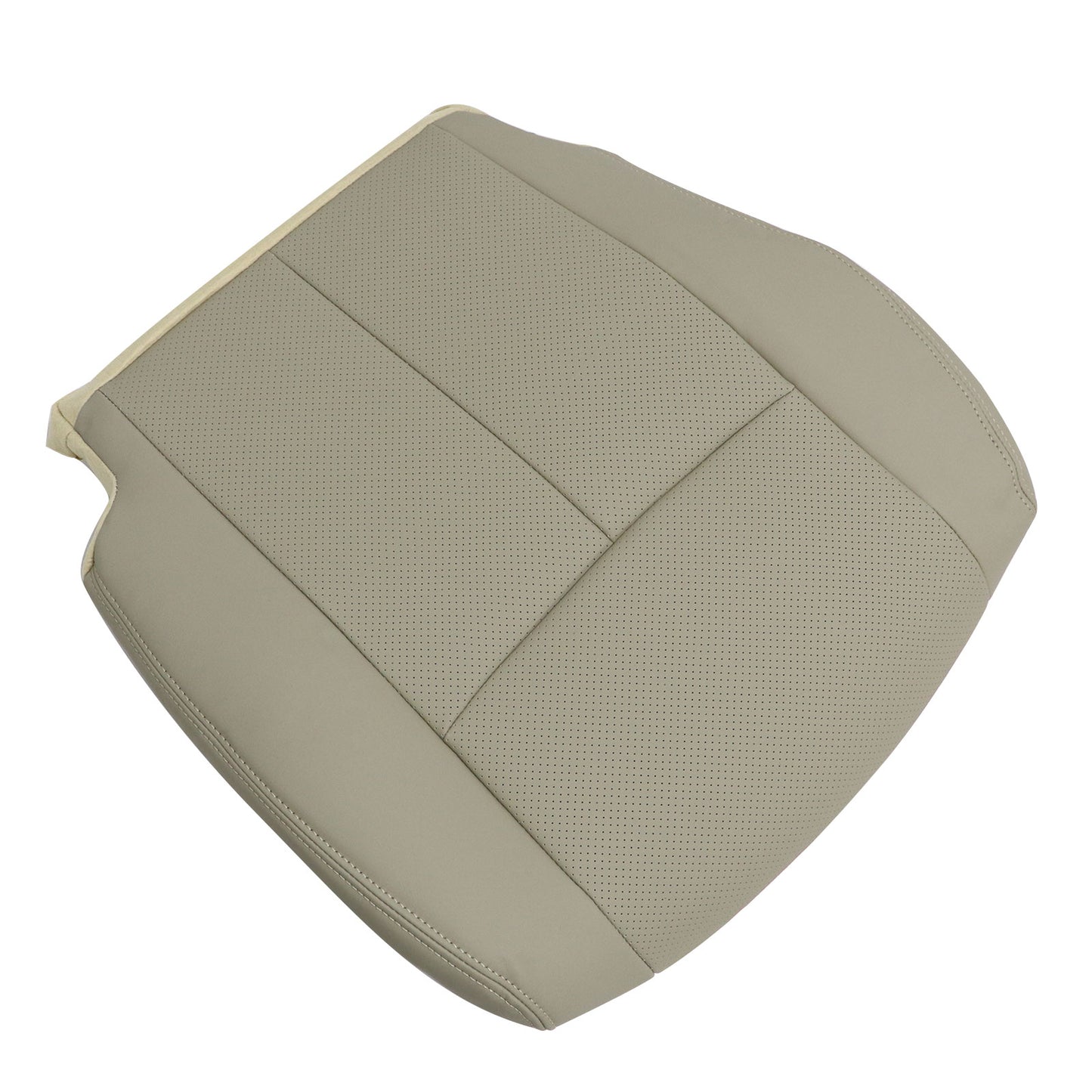 Fits 2014-2016 Nissan Rogue Front Passenger Bottom Perf Leather Seat Cover Tan