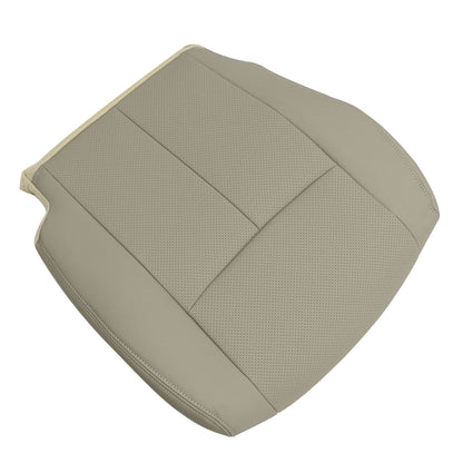 Fits 2014-2016 Nissan Rogue Front Passenger Bottom Perf Leather Seat Cover Tan