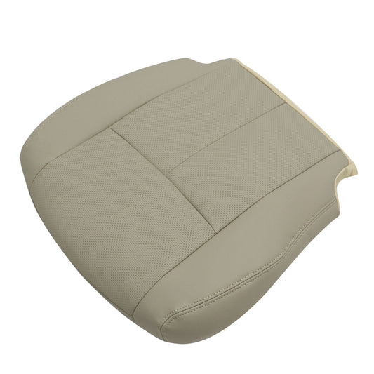 Fits 2014-2016 Nissan Rogue Front Passenger Bottom Perf Leather Seat Cover Tan