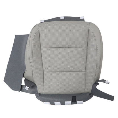 For 2014-2019 Toyota Highlander Front Passenger Bottom Leather Seat Cover Gray