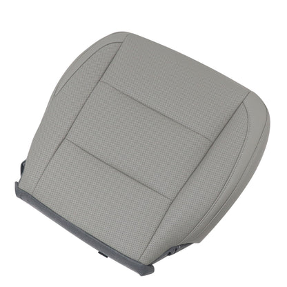 For 2014-2019 Toyota Highlander Front Passenger Bottom Leather Seat Cover Gray