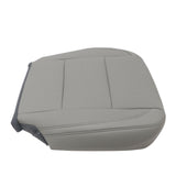 For 2014-2019 Toyota Highlander Front Passenger Bottom Leather Seat Cover Gray