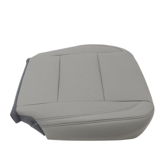 For 2014-2019 Toyota Highlander Front Passenger Bottom Leather Seat Cover Gray