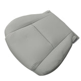 Gray Perforated Leather Driver Bottom Seat Cover For 2006–2011 Lexus GS450h GS460