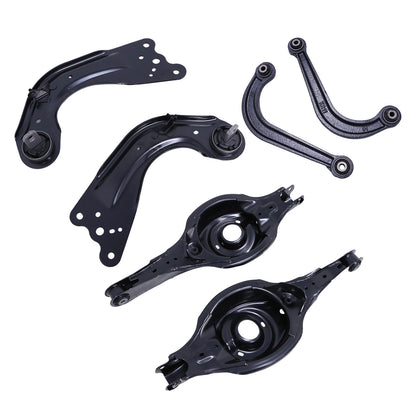 6Pcs Rear Control Arms Kit Fits Mazda CX-5 2.0L 2.5L 2013-23 KD3528C10 KD3528350
