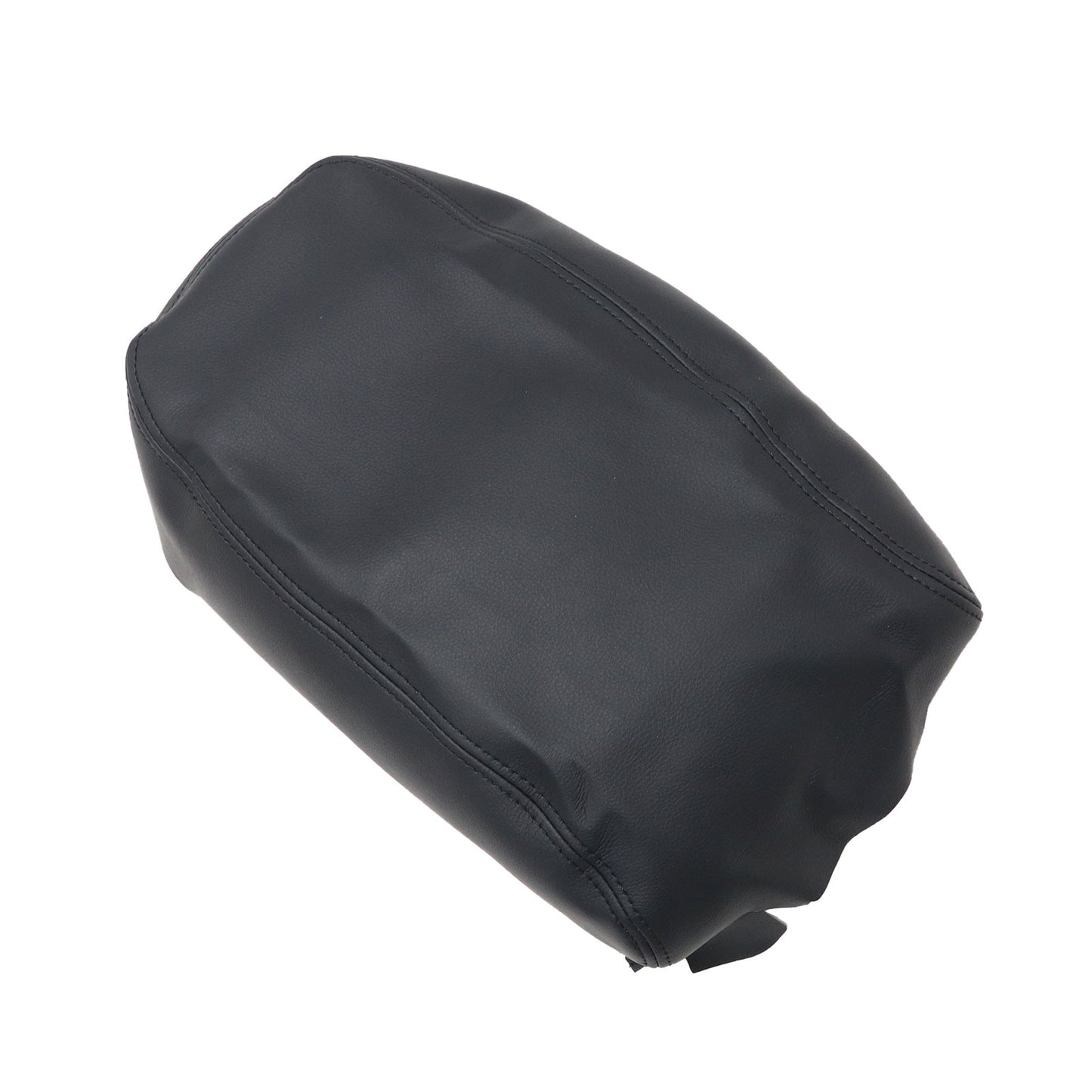 Black Center Console Lid Armrest Cover Leather For 2011-2018 Chrysler 300