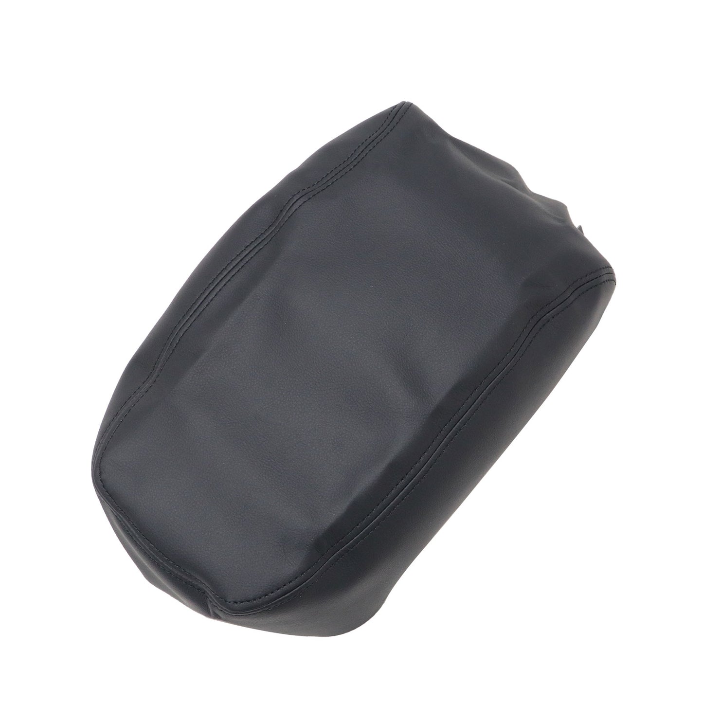 Black Center Console Lid Armrest Cover Leather For 2011-2018 Chrysler 300