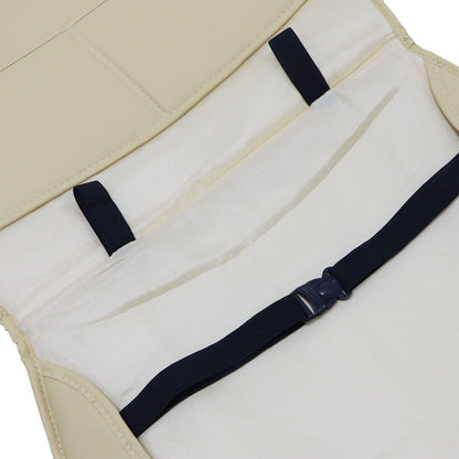 Leather Front+Rear 5-Seat Car For Toyota Seat Cover Full Set Protectors Beige