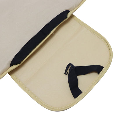 Leather Front+Rear 5-Seat Car For Toyota Seat Cover Full Set Protectors Beige
