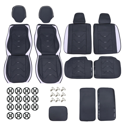 Fits Scion tC xB Car Seat Covers 5-Seat Full Set Front + Rear Protection Cushion