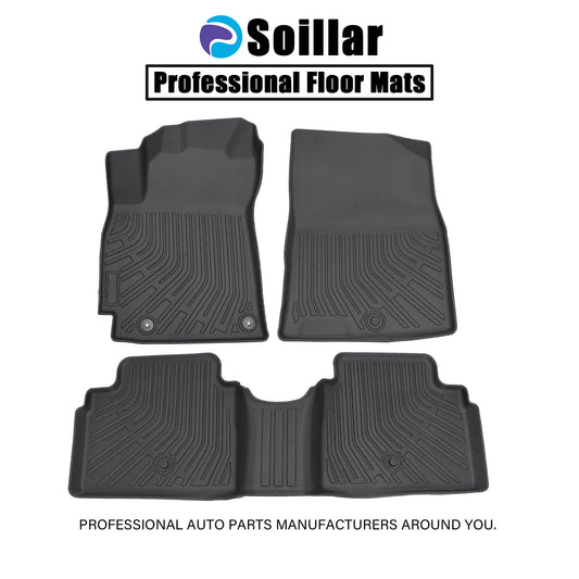 Floor Mats Liner For 2021-2023 Hyundai Elantra 4-Door Front-Rear All Weather TPE