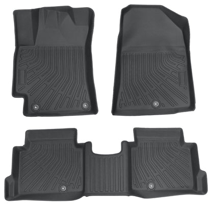 New Fits 2017-2020 Hyundai Elantra TPE Front+Rear Floor Mats Liners Replacement