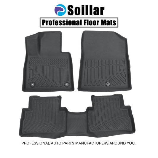 Floor Mats Liner For 2021-2023 Hyundai Santa Fe 5Seat Front-Rear All Weather TPE