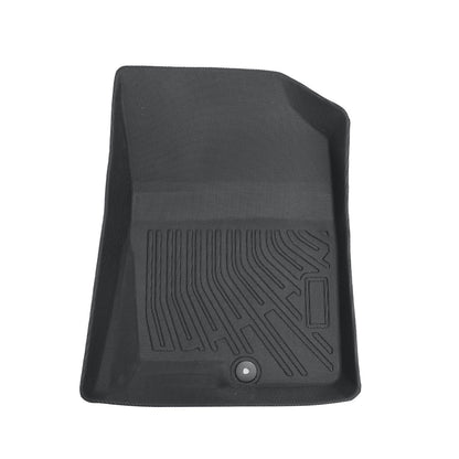 Fits 2022-2025 Hyundai Santa Cruz TPE 3D Front & Rear Floor Mats Liner Black 3X