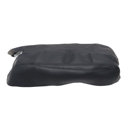 For Acura RDX 2007-2012 Leather Center Console Armrest Cover Skin Black
