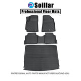 TPE Floor Mats Liners+Trunk Cargo Liner Fits 2024-2025 Hyundai Kona Gas Weather