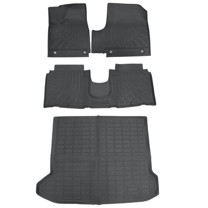 TPE 3D Floor Mats & Trunk Cargo Liners For 2022-2024 Hyundai Ioniq 5 All Weather