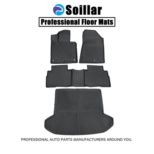 TPE Floor Mats Liners + Trunk Cargo Liner For 2023-2025 Kia Sportage Hybrid New