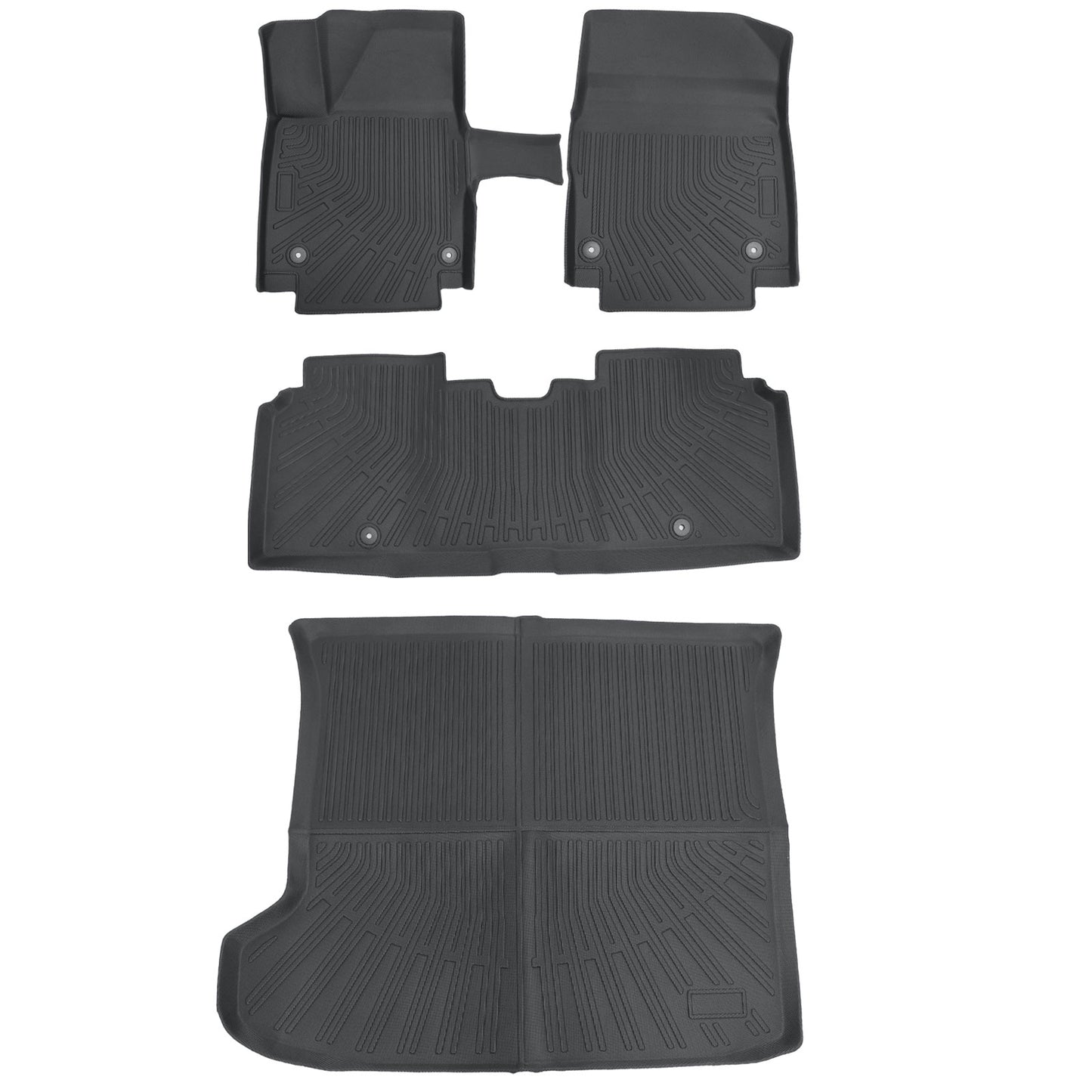 TPE Floor Mats Liners+Trunk Cargo Fits 2022-2024 Kia EV6 All-Weather Power Seat