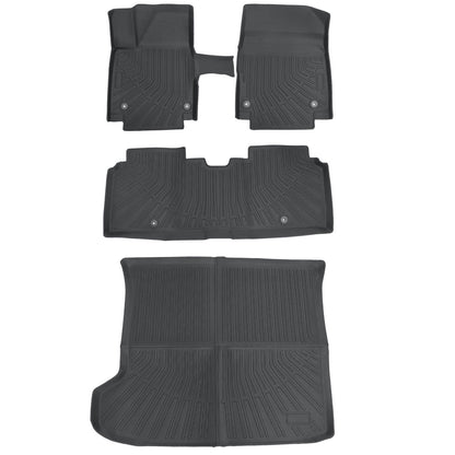 TPE Floor Mats Liners+Trunk Cargo Fits 2022-2024 Kia EV6 All-Weather Power Seat
