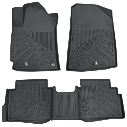 Floor Mats Liner For 2019-2024 Kia Forte 5 Seats Front-Rear All Weather TPE 3Pcs