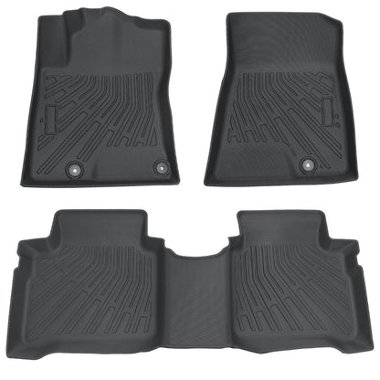 For 2023-2025 Kia Niro FHEV Front+Rear TPE Floor Mats Liner Anti-Slip Protector