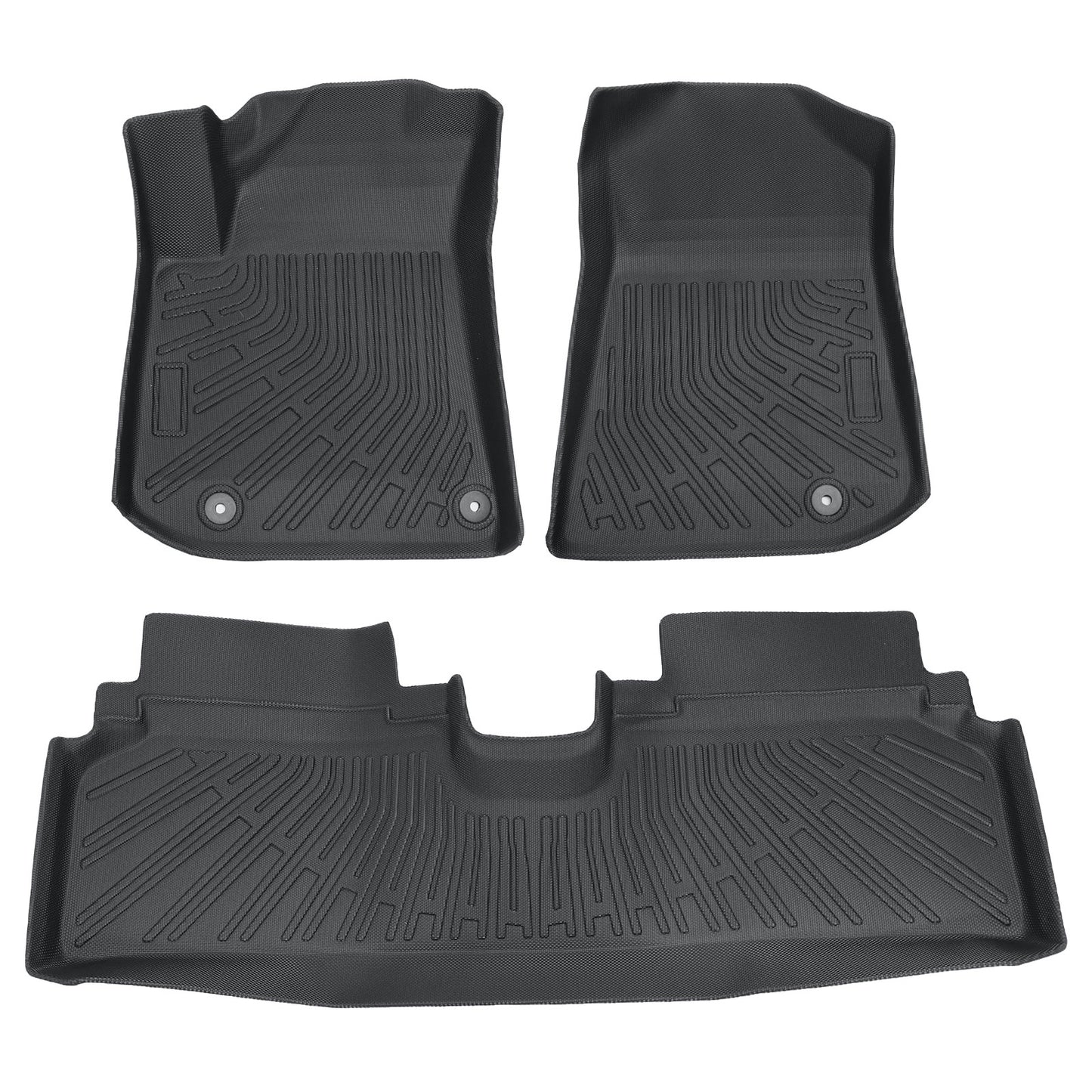 For 2023-2025 Kia Niro EV 5Passengers TPE Floor Mats Liners Waterproof Anti-Slip