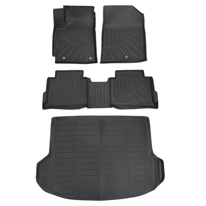 TPE Floor Mats Liners+Trunk Cargo Liner For 2021-2025 Kia Seltos All Weather 4x
