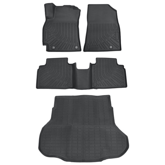 Floor Mats Liners With Trunk Cargo Liner Protection TPE For 2025 - 2026 Kia K4