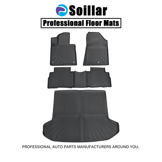 TPE Floor Mats+Trunk Cargo Liner Set of 4 For 2023-2025 Kia Sportage Non-Hybrid