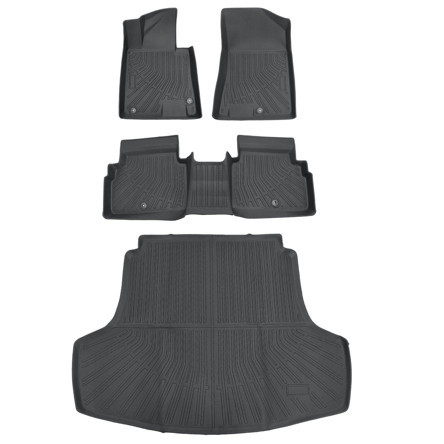 TPE Floor Mats & Cargo Liner For 2020-2025 Hyundai Sonata 2021-2025 Kia K5 FWD