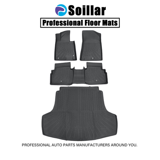 TPE Floor Mats & Cargo Liner For 2020-2025 Hyundai Sonata 2021-2025 Kia K5 FWD