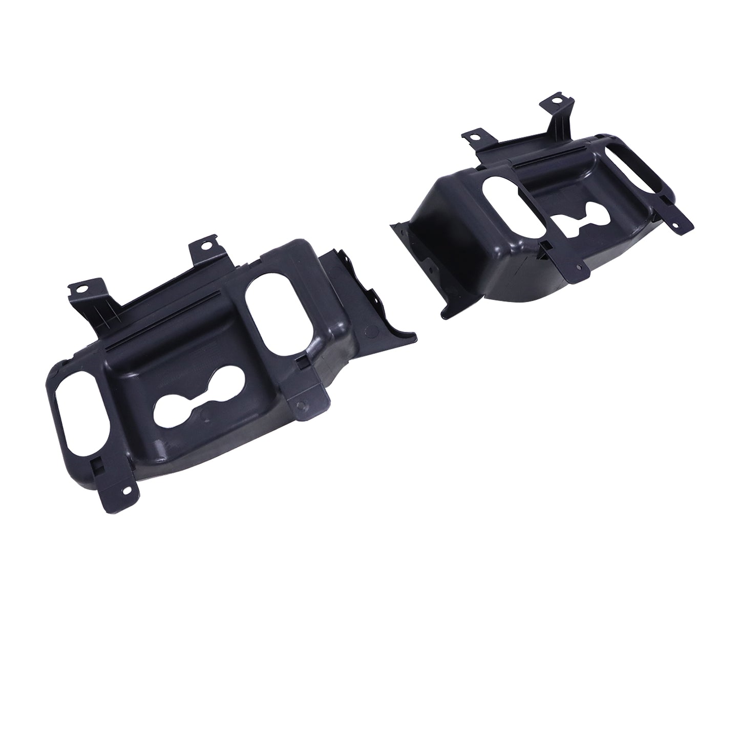 Front Bumper Tow Hook Trim Cover Panels Fit Ford F250 F350 Super Duty 2017-2019