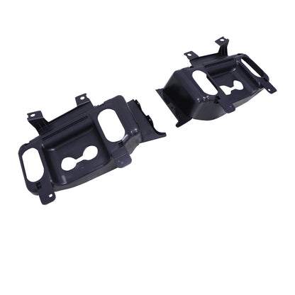 Front Bumper Tow Hook Trim Cover Panels Fit Ford F250 F350 Super Duty 2017-2019