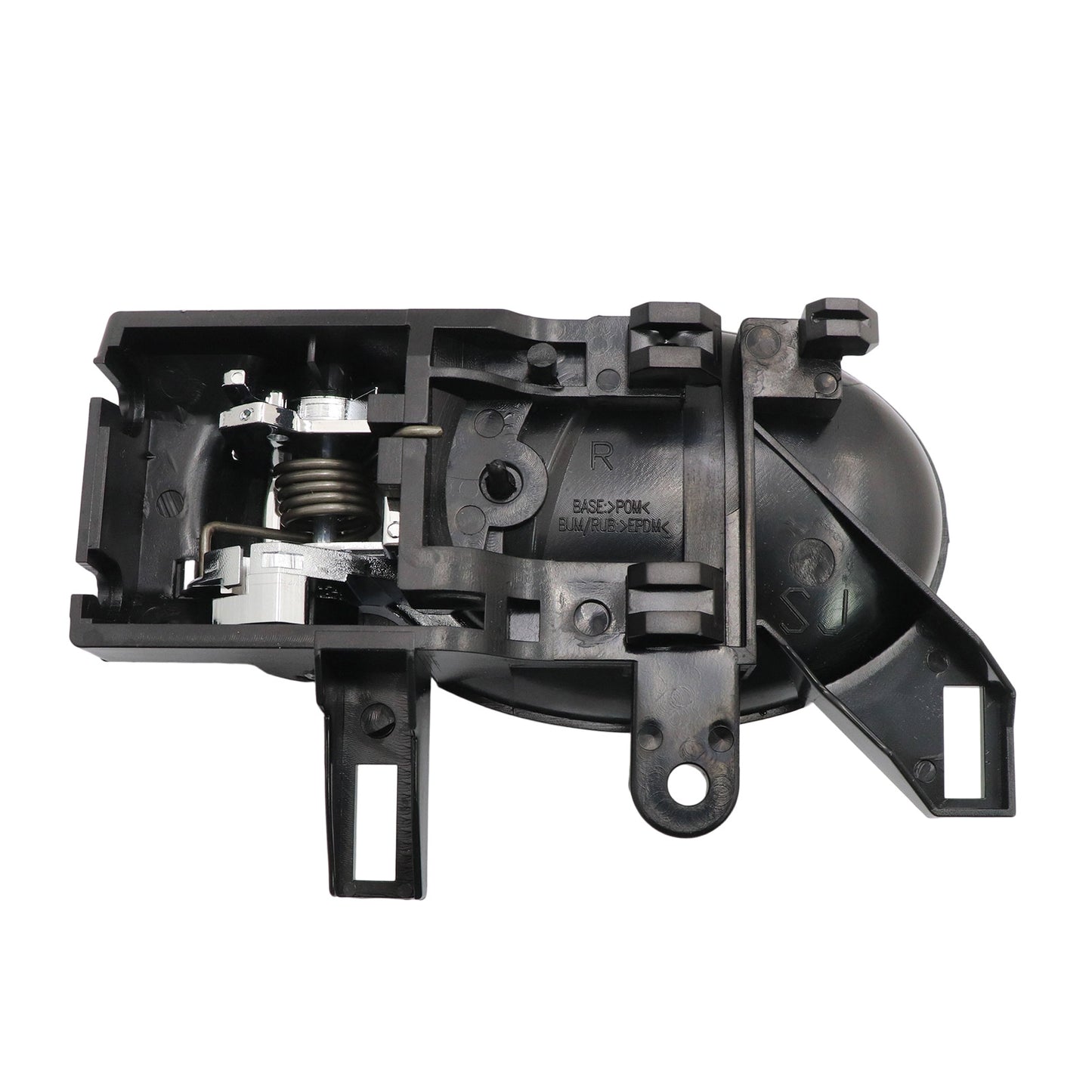 Black&Chrome Interior Door Handle for Nissan 1.6L 1.8L 09-19 Front / Rear Right